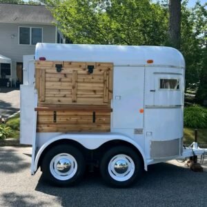 Mahogony Mobile horse bar