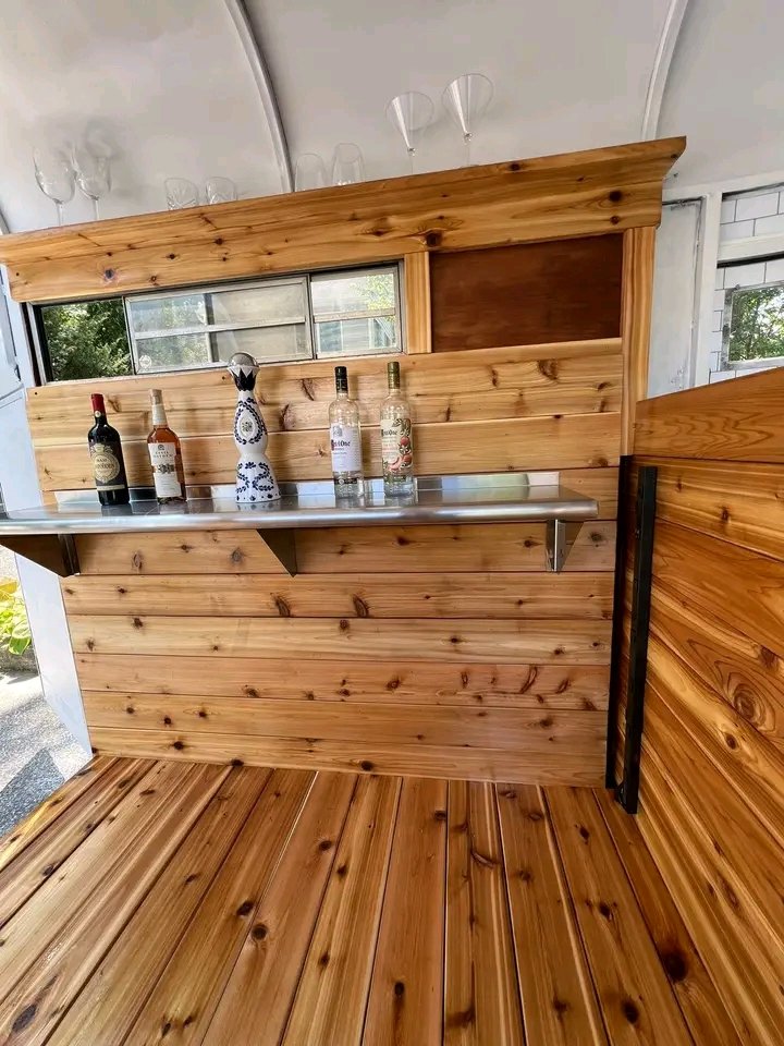 Mahogony Mobile horse bar - Image 4